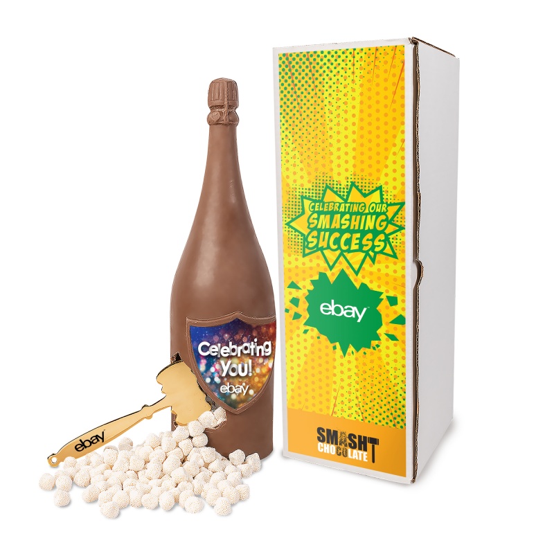 Mega Smash Chocolate with Champagne Bubbles